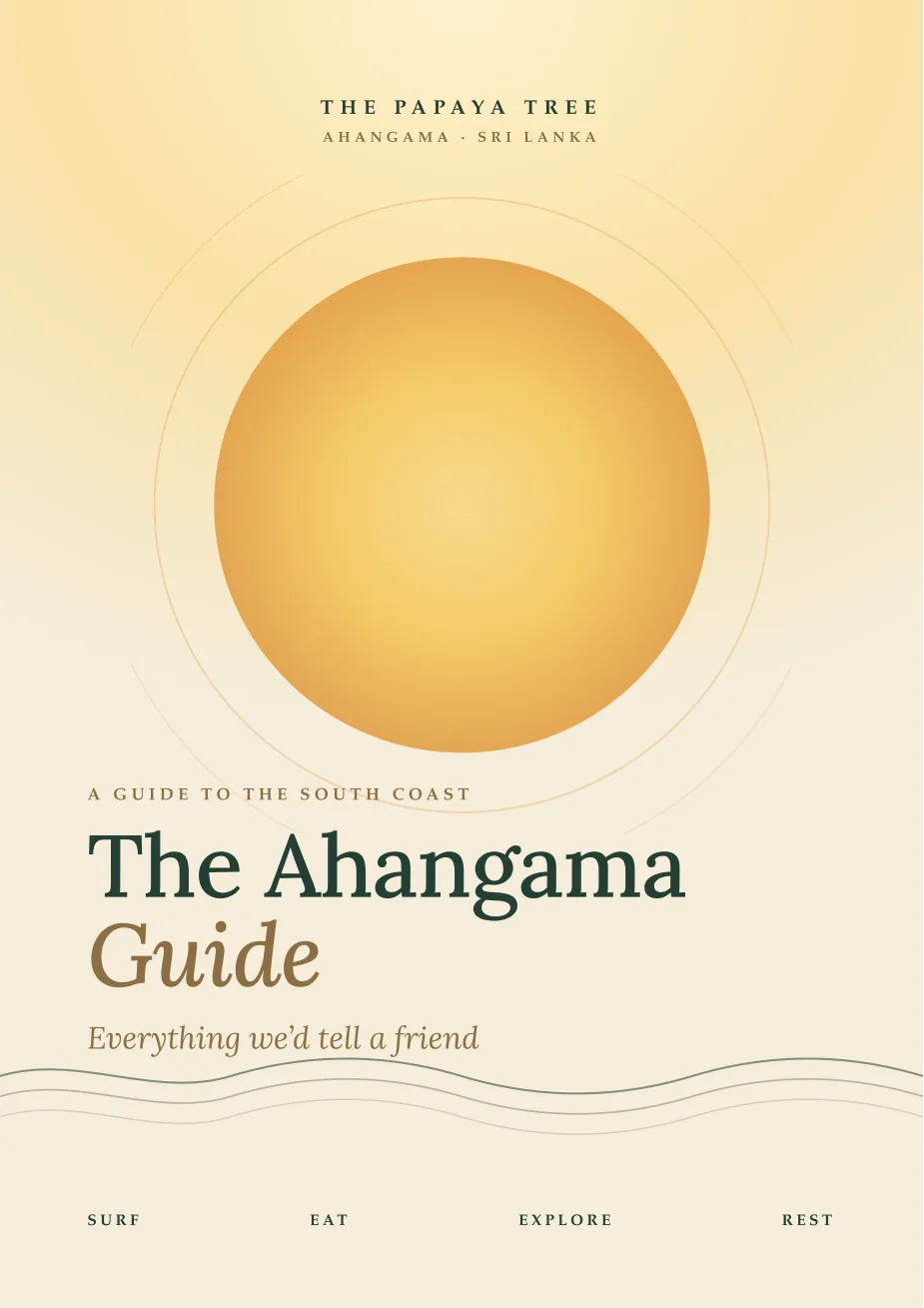 Cover of The Ahangama Guide by The Papaya Tree
